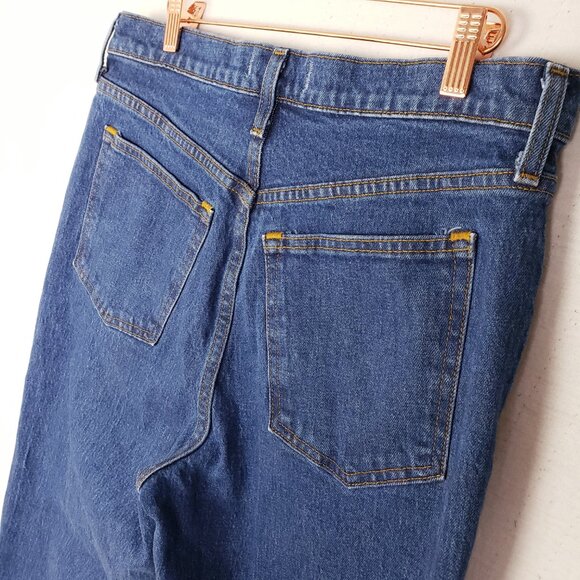 Abercrombie & Fitch 90s Straight Jean Ultra High Rise size 30/10 Reg - Picture 11 of 14